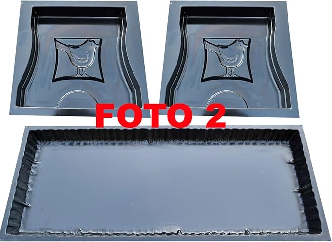 SvitMolds DIY Set 3 pcs Concrete Mold Bench Garden Benches Top Bench Long 40" 2 pcs Legs Outdoor Patio Patio, Garden, Lawn Model B04