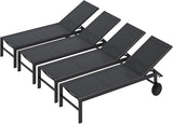 SUNLEI Patio Chaise Lounge Outdoor Set of 2 - Photo 1