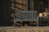 HDPE Garden Bench, All Weather 2-Person Outdoor Benches, Rust Free & Fade Resistant Patio Benches for Garden, Porch - Photo 1