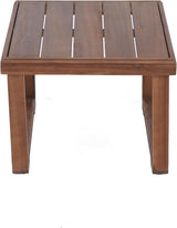 Christopher Knight Home Nicholas Outdoor Small Coffee Table, Slat Panel Square Side Table - Photo 10