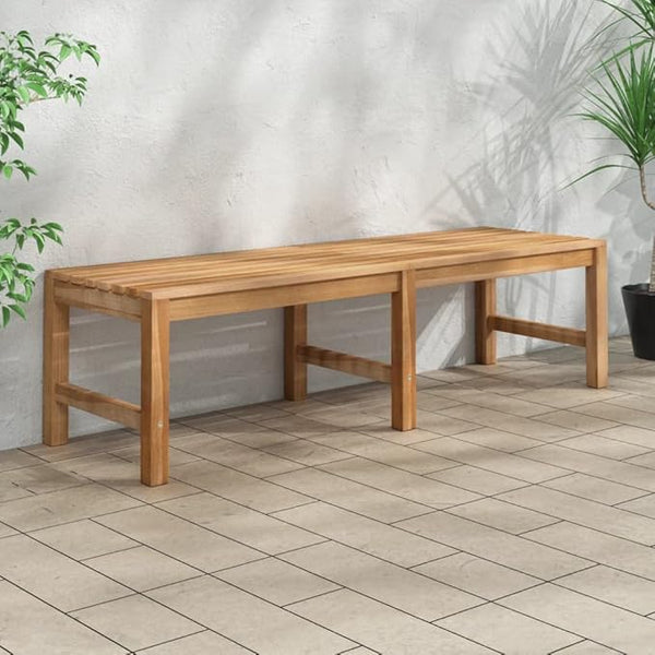 Outdoor Garden Bench, Chairs with Armrests for Park, Yard, Porch, Lawn, Balcony, Backyard - Photo 1