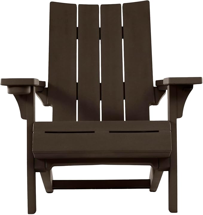 Keter Modern Adirondack Chair - Brown