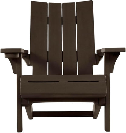 Keter Modern Adirondack Chair - Brown
