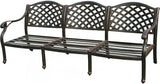 Darlee Nassau Cast Aluminum Patio Sofa - Photo 3