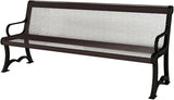 COATEDOUTDOORFURNITURE Coated Outdoor Furniture Heavy-Duty Outdoor Bench Thermoplastic Coated, Expanded Metal - Photo 1