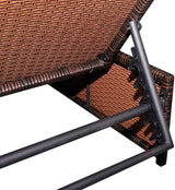 Sun Loungers 2 pcs Outdoor Chaise, Outdoor Lounge Chairs Set of 2, Chaise Lounge, Lounge Chairs for Outside - Photo 4