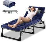 DoCred Folding Lounge Chair with Mattress - Photo 1