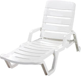 Adams White, Size Chaise Lounge 65" L X 27" W X 36.75" H - Photo 1