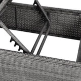 Patiorama Outdoor Patio Chaise Lounge Chair, Elegant Reclining Adjustable Pool Rattan Chaise Lounge Chair with Cushion - Photo 9