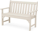 POLYWOOD Vineyard 48-Inch Bench, Sand - Photo 1