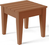 Costaelm Small Outdoor Side Table, Patio End Table Weather Resistant Outdoor Coffee Table - Photo 1