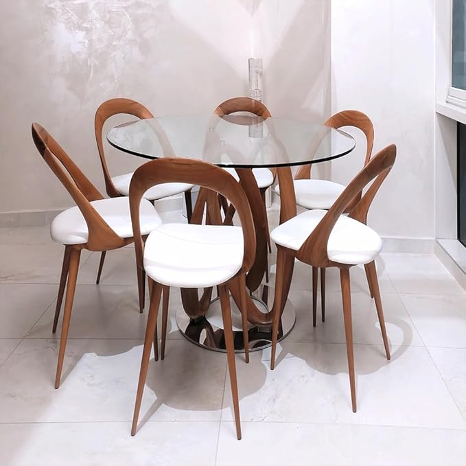 Dulles Glass 34 inch Round Glass Table Top - Tempered - 3/8" Thick Glass Surface, Safe Flat Polished - Photo 6