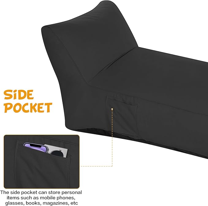 Modern-Depo Outdoor Chaise Lounge Chair - Photo 6