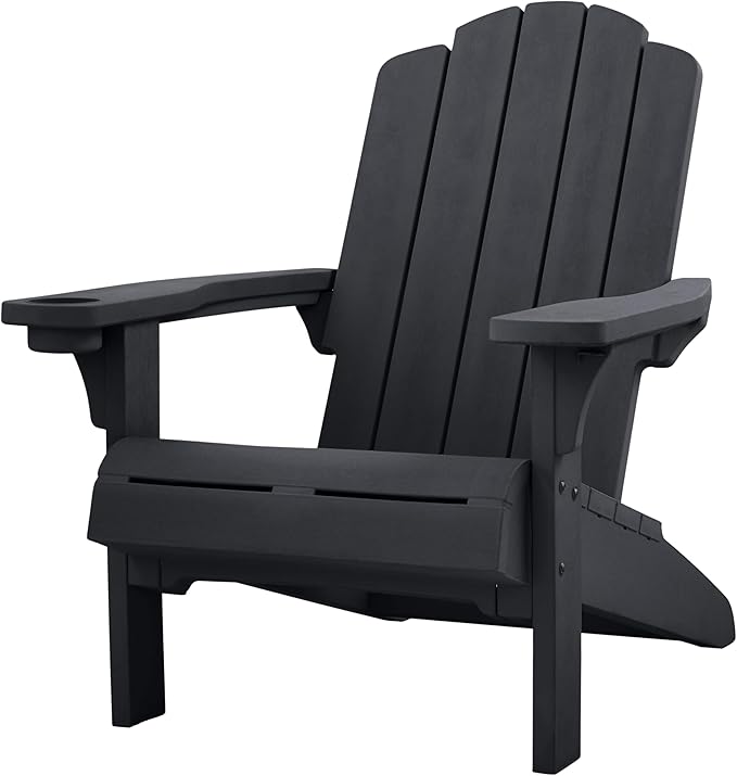 Keter Kiawah Adirondack Chair - Graphite