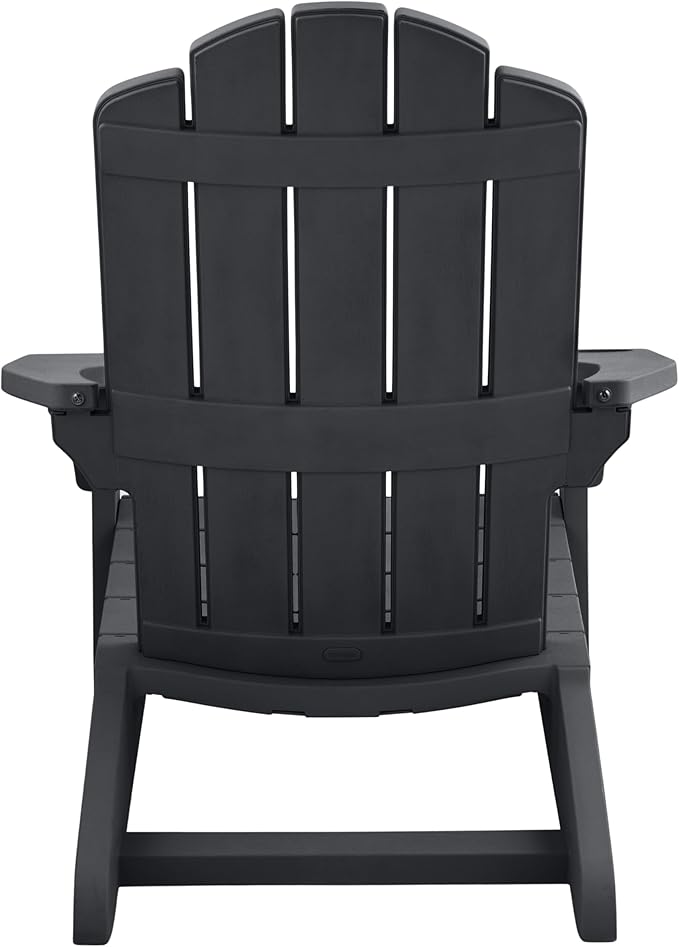 Keter Kiawah Adirondack Chair - Graphite