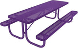 COATEDOUTDOORFURNITURE Heavy-Duty Portable Outdoor Picnic Table - Photo 1