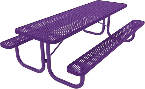 COATEDOUTDOORFURNITURE Heavy-Duty Portable Outdoor Picnic Table - Photo 1