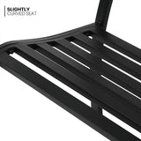 MoNiBloom Metal Bench Patio Benches for Outdoors - Photo 7