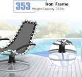 GAOMON 360° Rotating Patio Chaise Lounge Chair - Photo 5