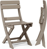 Costaelm Outdoor Patio Modern Folding Dining Chair - Photo 1
