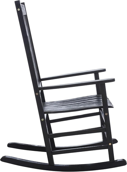 SAFAVIEH Outdoor Collection PAT7002 Chair, Black