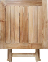 Teak Wood Folding 20”-Inch Outdoor Coffee Table - Perfect for Camping & Outdoor Entertaining - Ideal for Backyard - Photo 5