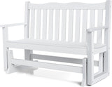 Stoog Outdoor Glider, 2 Person All-Weather Glider Bench with 800 lbs Weight Capacity, Never Fade or Rot, for Backyard - Photo 1