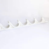 KOMORAX 4 pcs 6 Position Nylon White Adjustment Brackets for Patio Outdoor Lawn Yard Furniture or Chaise Lounges - Photo 2