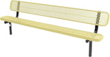 COATEDOUTDOORFURNITURE Coated Outdoor Furniture Heavy-Duty Outdoor Bench Thermoplastic Coated, Expanded Metal - Photo 1