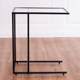 Tangkula 26" Sofa Side C-Shape Snack Table, Coffee Desk Tray End Furniture for Home Office - Photo 6
