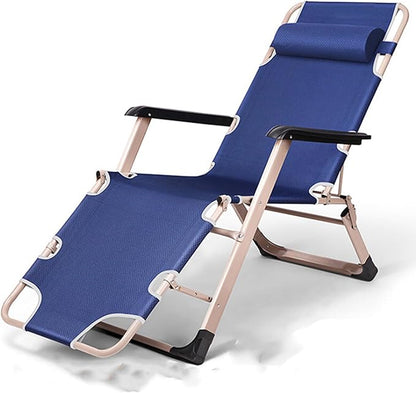 Chair Reclining Lounge Chair Patio Chairs,w/Removable Cushion & Headrest,Reclining Camping Chair w/Upgraded Lock,Large Cup Holder and Footrest,Reclining Patio Chairs Recliner for Indoor Outdoor