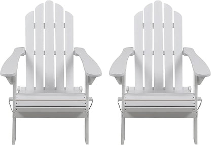 Christopher Knight Home Hollywood Adirondack Chair, White