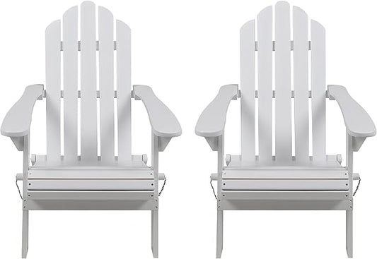 Christopher Knight Home Hollywood Adirondack Chair, White