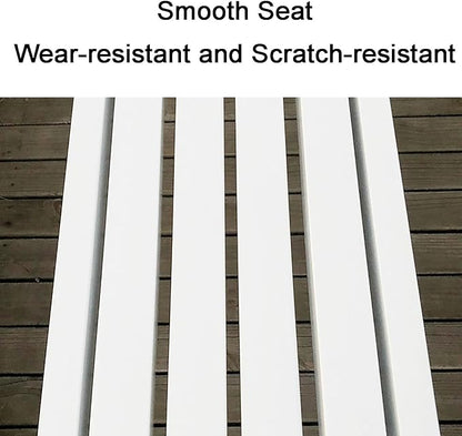 Cast Iron Metal Garden Bench Park Bench Outdoor Bench, Thick Board, Waterproof, Anti-Rust and Sun-Proof for Porch Chair Park Yard Patio Deck Lawn, Bearing 500KG (Color : Black, Size : 100cm/39