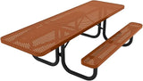 COATEDOUTDOORFURNITURE Heavy-Duty Portable ADA-Compliant Outdoor Picnic Table - Photo 1