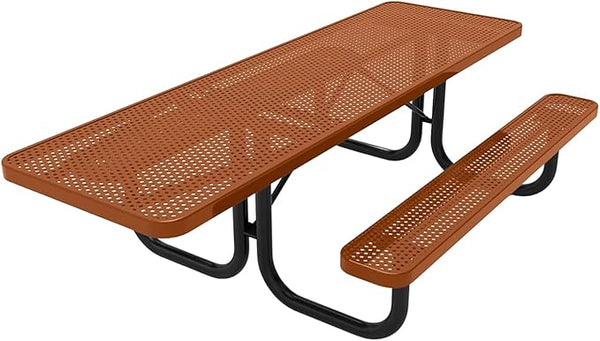 COATEDOUTDOORFURNITURE Heavy-Duty Portable ADA-Compliant Outdoor Picnic Table - Photo 1