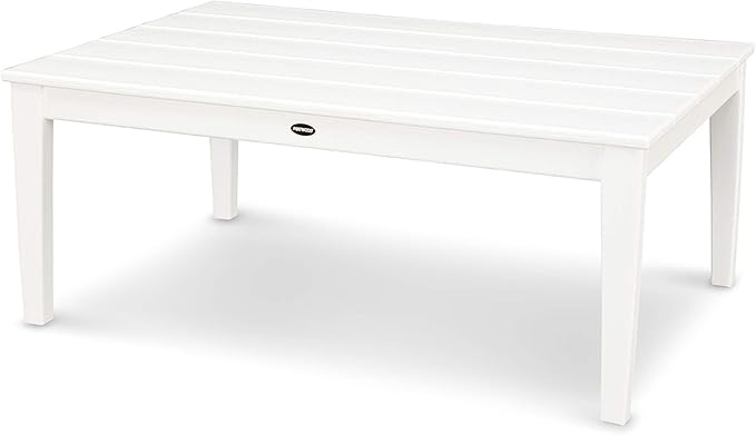 POLYWOOD® Newport Conversation/Coffee Table, White