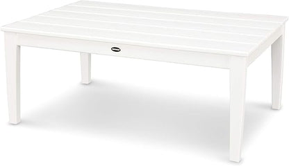 POLYWOOD® Newport Conversation/Coffee Table, White