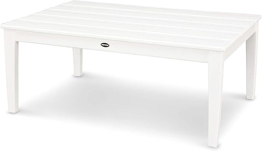 POLYWOOD® Newport Conversation/Coffee Table, White