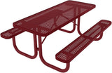 COATEDOUTDOORFURNITURE Heavy-Duty Portable Outdoor Picnic Table - Photo 1