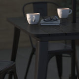 Taylor & Logan Ani Outdoor Dining Table with Umbrella Hole - Photo 6
