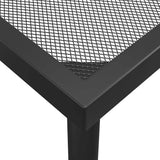 Patio Table Anthracite 65"x31.5"x28.3" Steel Mesh Outdoor Furniture Table - Photo 7