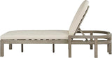 Merax Patio Chaise Lounge Chair Set of 2, Oversized Lounge Chair Outdoor with Adjustable 5 Positions - Photo 7