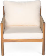 Christopher Knight Home Barris Lounge Chair Outdoor Set of 2, Patio Accent Chair, Comfy Reading Extra Seat - Photo 6