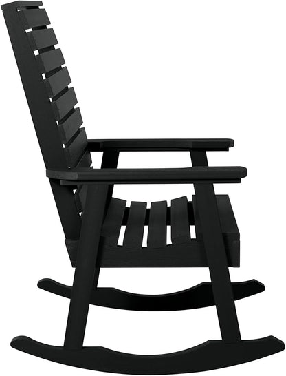 highwood Weatherly Rocking Chair, Black
