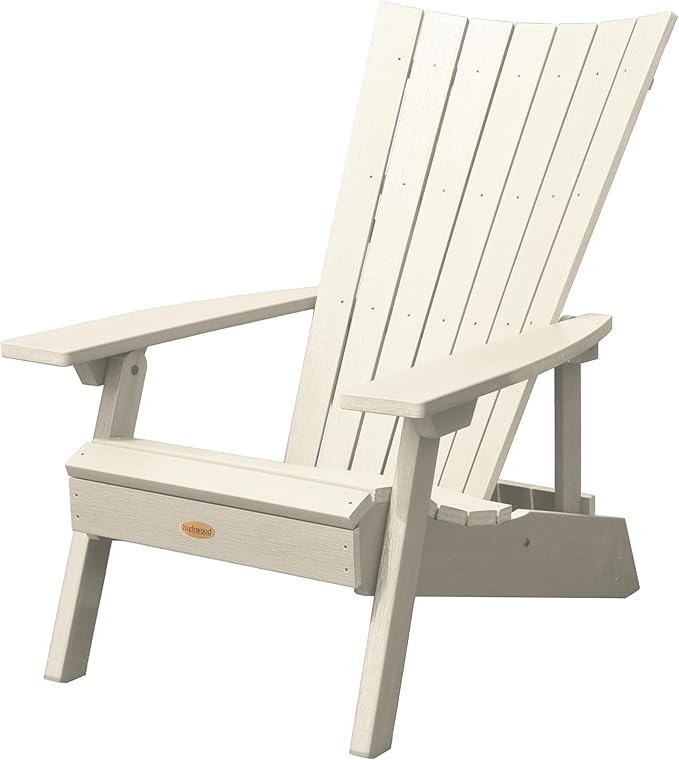 Highwood Manhattan Beach Adirondack Chair, Adult, Whitewash