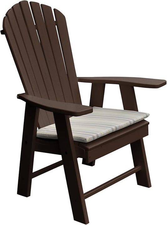 Furniture Barn USA Poly Upright Adirondack Chair (Tudor Brown)