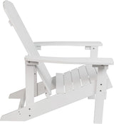 Flash Furniture Charlestown Commercial Grade Indoor/Outdoor Adirondack Chair - Photo 8