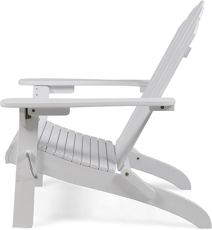 Christopher Knight Home Hollywood Adirondack Chair, White