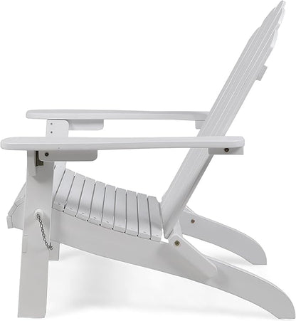 Christopher Knight Home Hollywood Adirondack Chair, White
